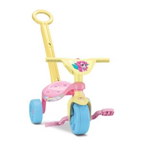 Triciclo Infantil Com Haste Removível - Tchuco Unicórnio - Samba Toys