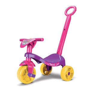 Triciclo Com Haste Removível - Tchuco Princesa Judy - Samba Toys