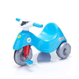 Triciclo Infantil Com Empurrador - Lelecita - Azul - Calesita