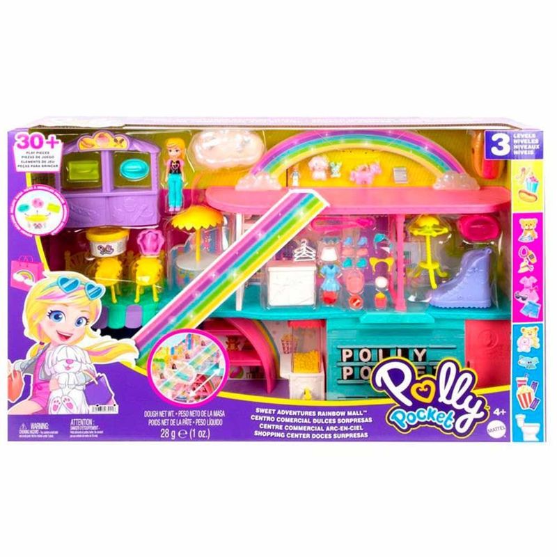 Spa/salão De Beleza E Pet Shop Da Polly Pocket C/ Acessórios