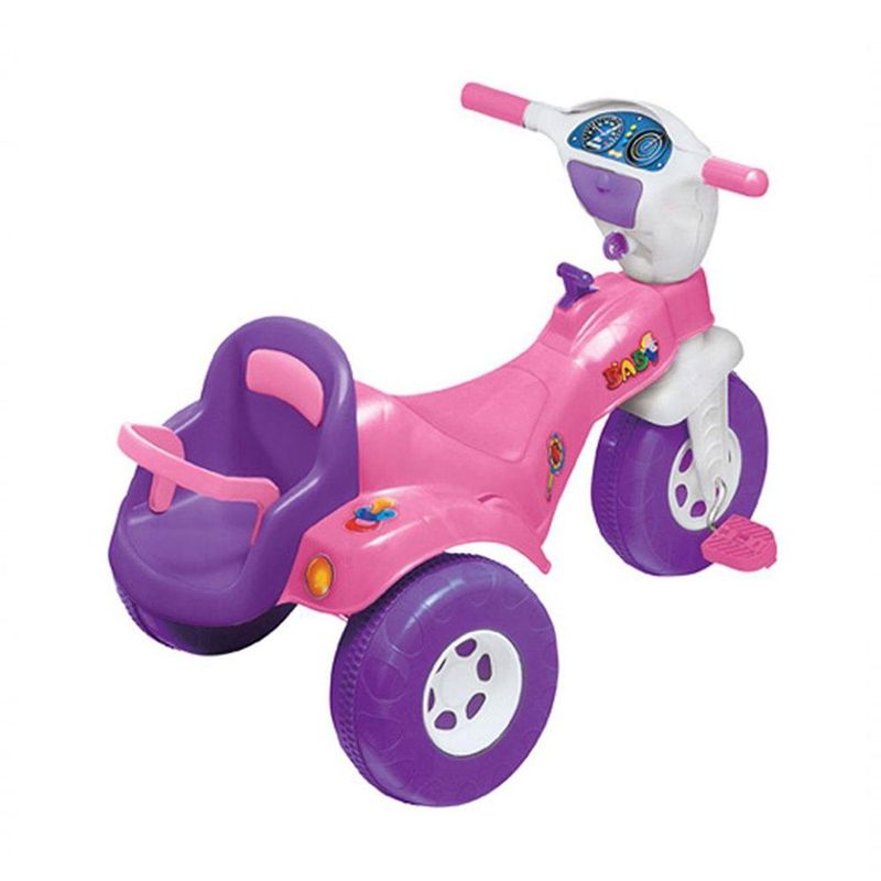 Triciclo Infantil - Aro 5 - Minnie - Rosa - Nathor