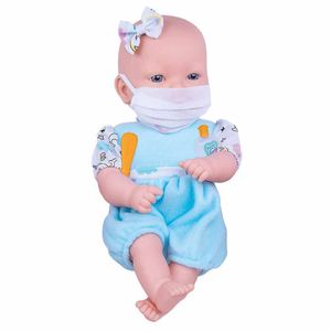 Boneca De Vinil - Dolls Collection - Hora De Cuidar Dodói - Super Toys