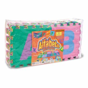 Tapete Eva Infantil - Montapete - Alfabeto - 33 X 33 Cm - Nig Brinquedos