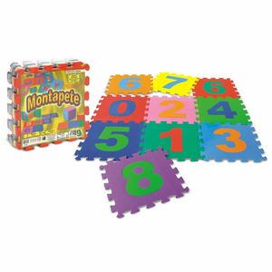 Tapete Eva Infantil - Montapete - Números - 1 X 1 M - Nig Brinquedos