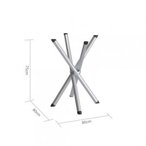 Base para Mesa de Jantar Geórgia P460 Compoarte Cromado