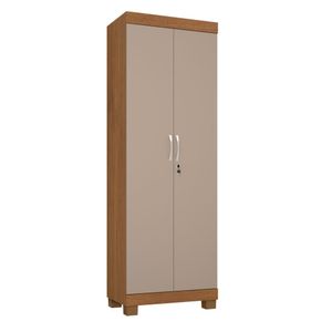 Armário Multiuso Mucuri 2 Portas Jcm Movelaria Cinamomo/Off White