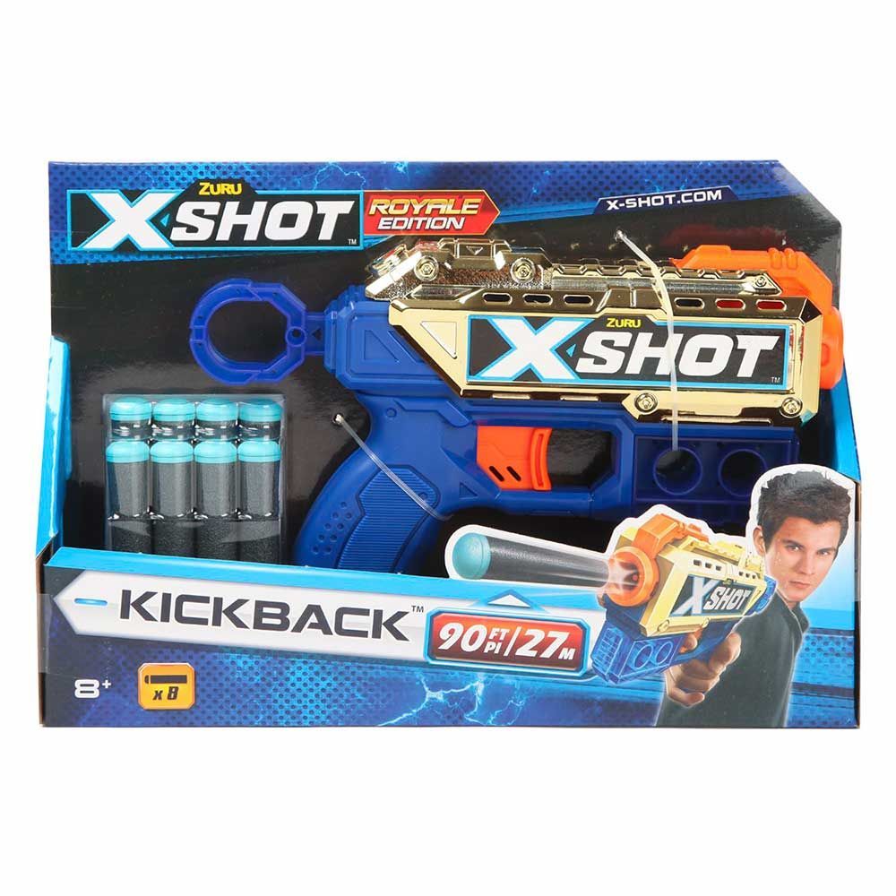 Lançador de brinquedo X-Shot para crianças 8 anos