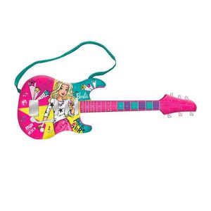 Guitarra Infantil Com Função Mp3 - Barbie - Fabulosa - Fun Divirta-Se