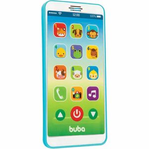 Telefone Infantil Com Sons - Celular Baby Phone - Azul - Buba