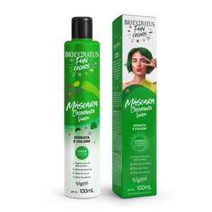 Máscara Fun Colors Verde 100ml Bio Extratus