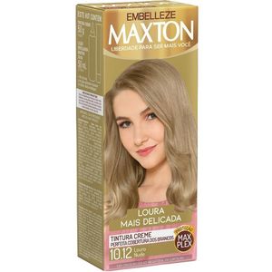 Tintura Permanente 10.12 Louro Nude Maxton