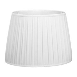 Cúpula Em Tecido Pliss Bella Iluminação Branco