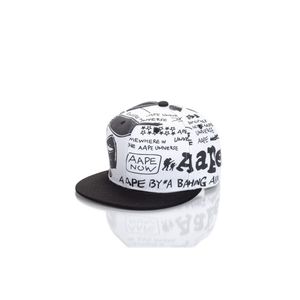 Boné De Beisebol Ajustável Unisex Snapback Pa-white