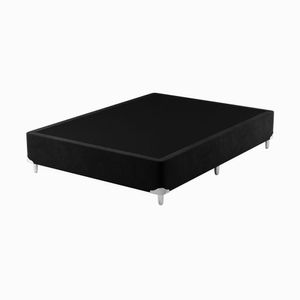 Base Box Casal 138x188cm Preto