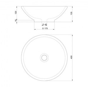 Cuba de Apoio Bolonha 13,5cmx40cmx40cm Japi Branco