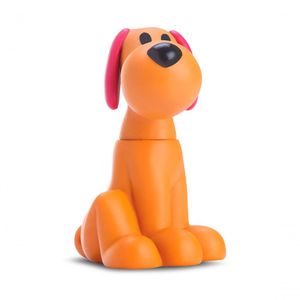 Boneco De Vinil - Turma Do Pocoyo - Cachorrinha Loula - 15 Cm - Cardoso Toys