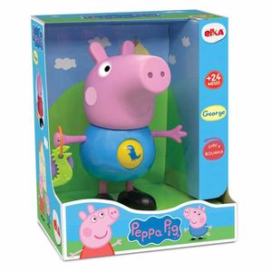 Boneco Articulado - Peppa Pig - George Com Atividades - 22 Cm - Elka