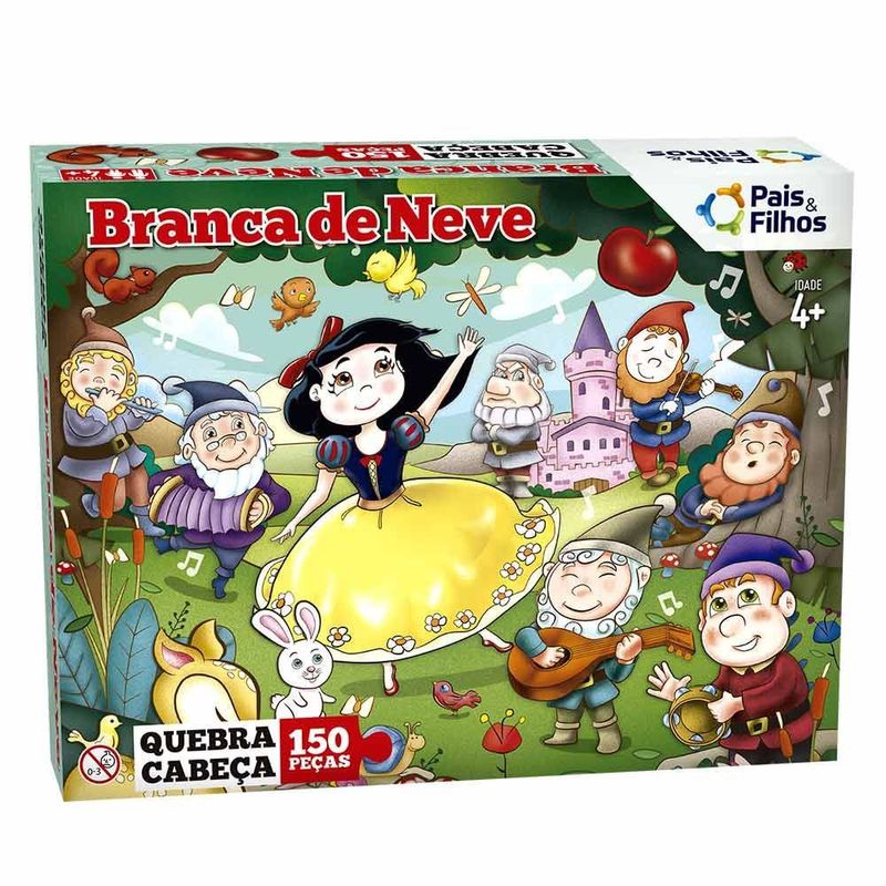 Quebra-Cabeça Princess 150 Peças - Pais e Filhos