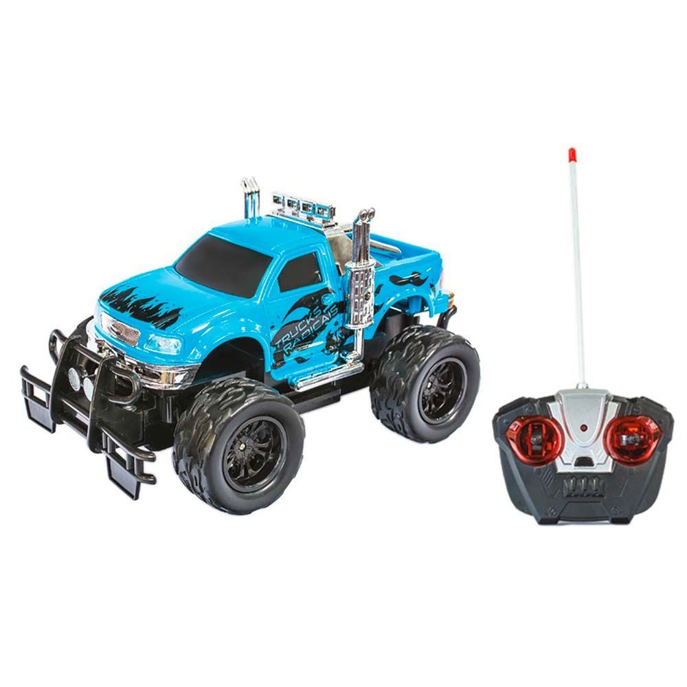 Carrinho De Controle Remoto - Monster Truck Junior - Azul