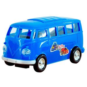 Carrinho De Controle Remoto - Kombi - Azul - Dm Toys