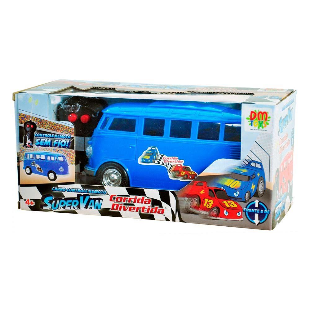 Carrinho Controle Remoto Racing Spark Azul E Preto Multikids - BR1339