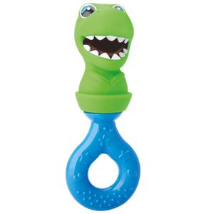 Mordedor E Chocalho De Bebê - Diver For Baby - Dino - Divertoys