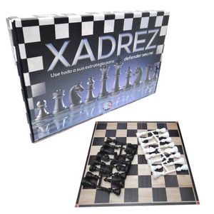 Jogo De Tabuleiro Infantil - Xadrez - Pais E Filhos