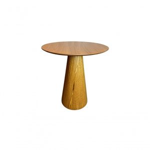 Mesa Cone Para Sala De Jantar - Madeira Freijó Tampo 60 Cm Cor Marrom