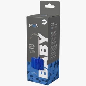 Torneira Pet Fonte água Petlon Baby Cães E Gatos Branco 110v