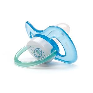 Chupeta - Silicone Ultra Soft - 6M - Comfort - Foguete Azul - Buba