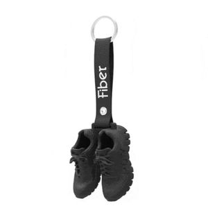 Chaveiro Fiber Sports 3d Tênis Running Cor Preto