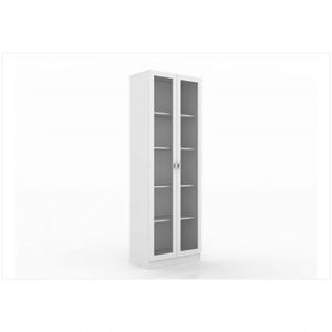 Armário Com 04 Prateleiras Para Home Office Branco