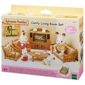 Acessórios E Móveis - Sylvanian Families - Sala De Estar - Epoch