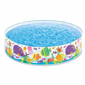 Piscina Infantil Snapset Redonda - Oceano - 1000 Litros - Intex