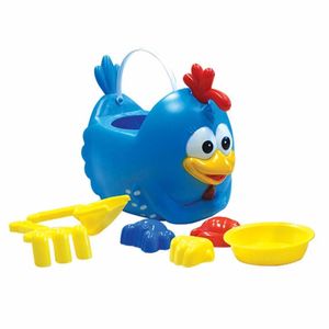 Balde De Praia Com Acessórios - Galinha Pintadinha - 7 Peças - Rosita