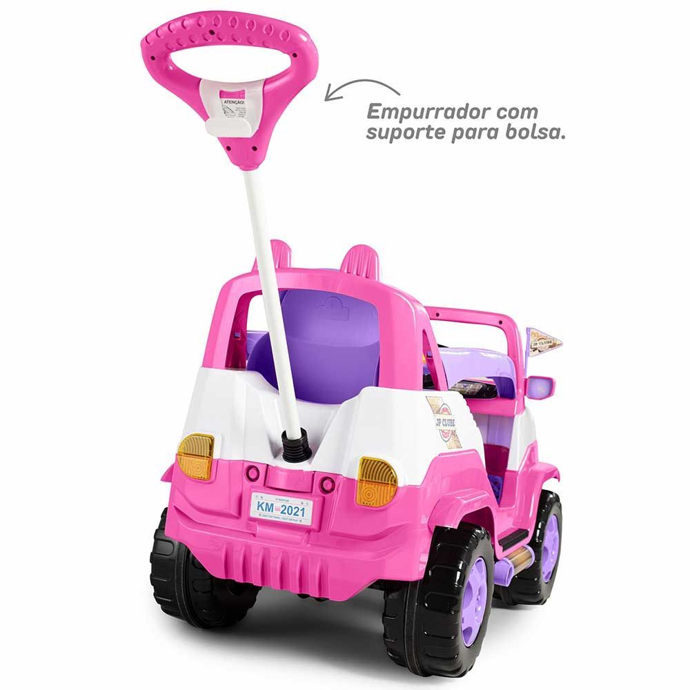 Moto Eletrica Infantil Bandeirante Super Thunder 12V Pink - Maçã