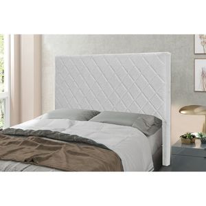 Cabeceira King 195Cm Linho Rústico Esmeralda Spezzia Decor Grigio