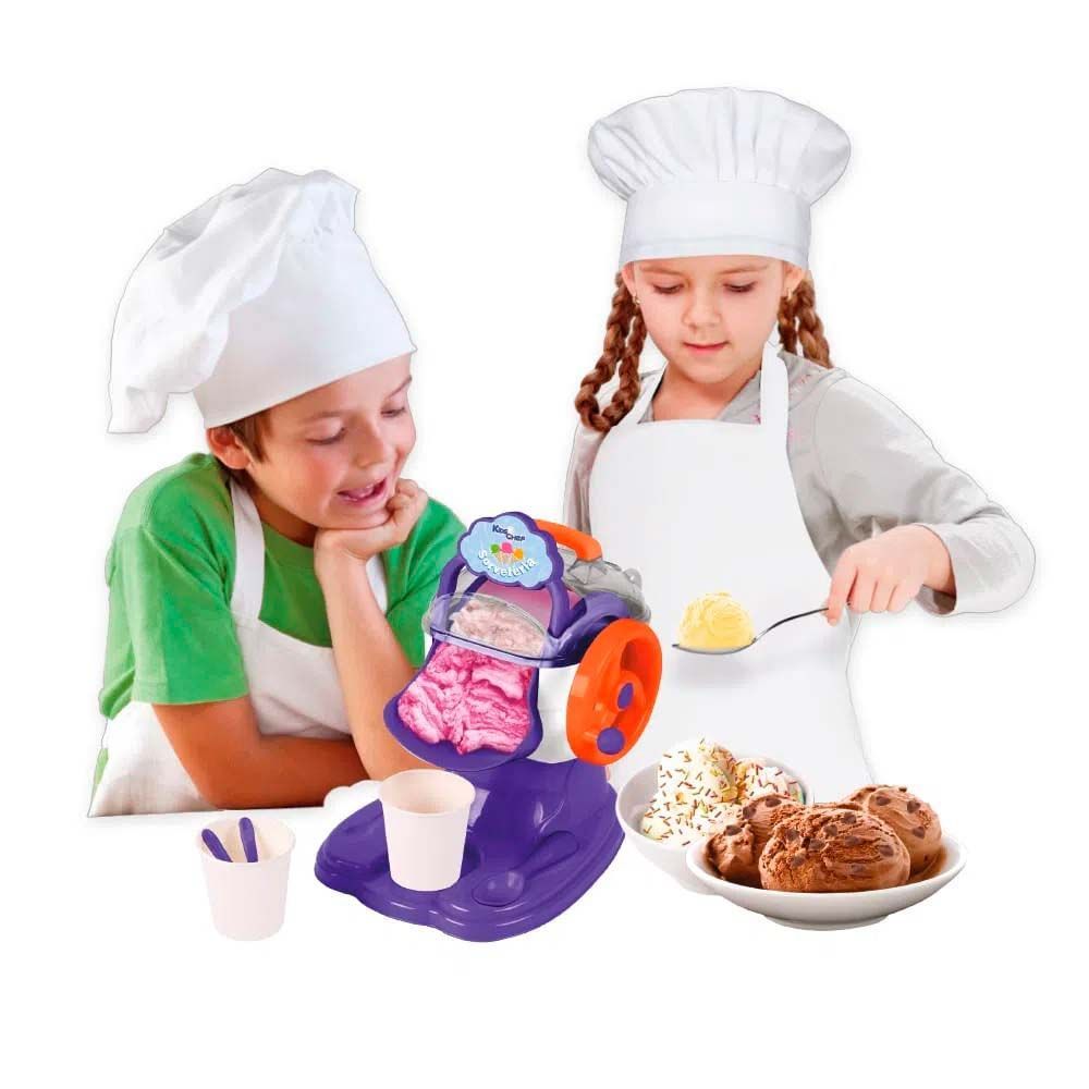 Máquina De Sorvete Infantil - Kids Chef - Sorveteria - Multikids