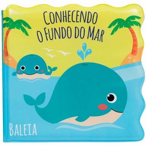 Livrinho De Banho Para Bebê - Conhecendo O Fundo Do Mar - Buba