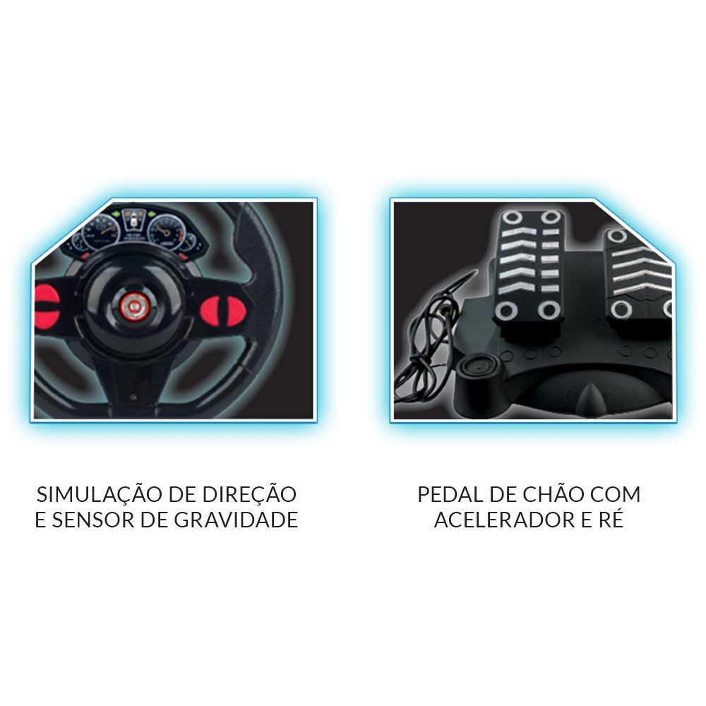 Carro de corrida de controle remoto Multikids Racing Control Nitro