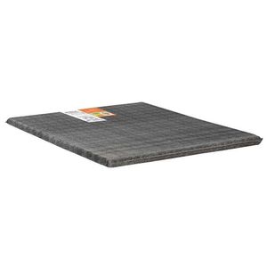 Colchonete Viúva D20 Fort Black Multiuso Viagem Camping (128x188x4) - Polar