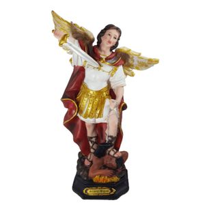 Arcanjo São Miguel Em Resina 31cm