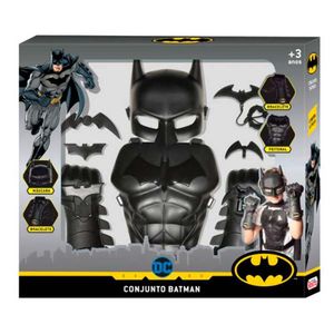 Conjunto E Fantasia Com Acessórios - Dc - Batman - 12 Peças - Rosita