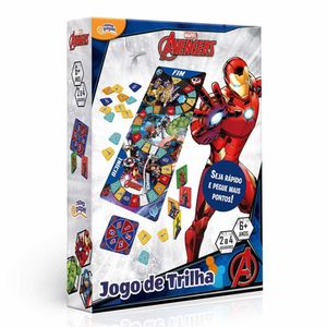 Jogo De Trilha Infantil - Marvel - Avengers - Toyster