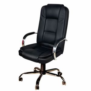 Cadeira Escritório Giratória Euro Presidente Ergo Decor Preto