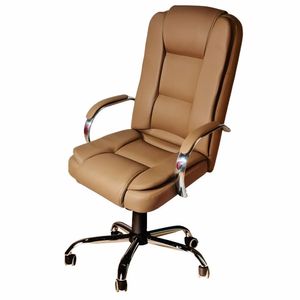 Cadeira Escritório Giratória Euro Presidente Ergo Decor Caramelo