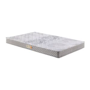 Colchão Solteiro D33 Bordado 088x188x17cm Ecoline Ecoflex Cinza