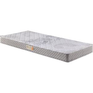 Colchão Solteiro D33 Bordado 088x188x25cm Ecoline Ecoflex Cinza
