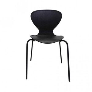 Cadeira Empilhável Flash Prima Design Preto