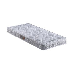 Colchão Infantil D18 Espuma Natural Bordado 70x150x12cm Ecoline Ecoflex Branco